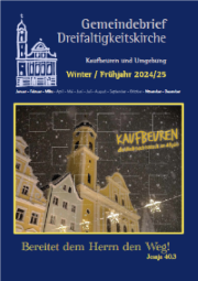 Gemeindebrief Dreifaltigkeitskirche Winter 2024