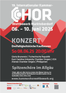 Konzert in der Dreifaltigkeitskirche im Rahmen des Internationalen Kammerchorwettbewerbes 2025